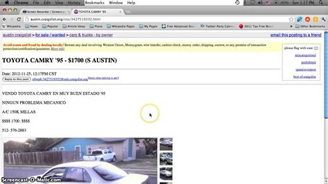 austin craigslist